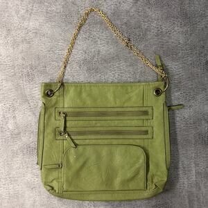 Vintage Bueno Green Shoulder Bag